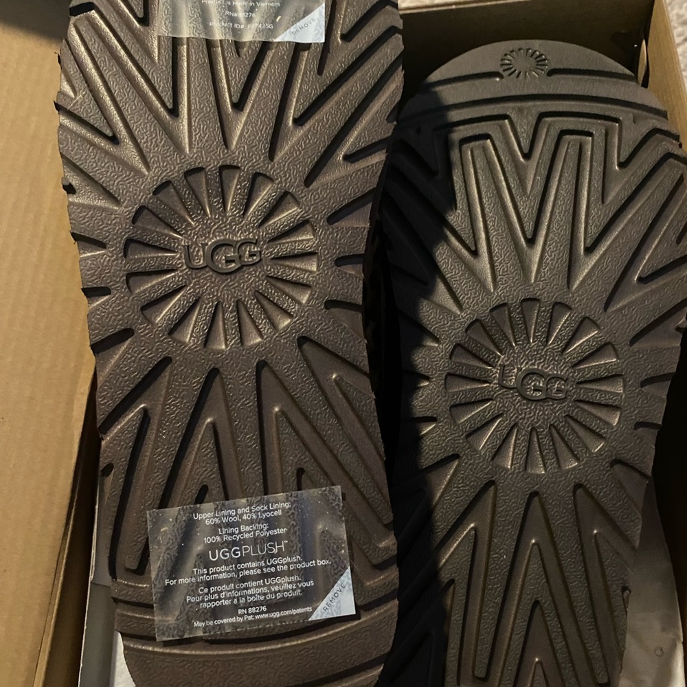 UGG Tasman Caspian Calf Hair Sz. 9 - Picture 10 of 12